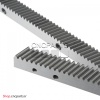 دنده شانه ای مورب Rack M3 مدل HQM اچ کیو ام شاخه دو متری عرض 29 میلی متر و ارتفاع 30 میلی متر
