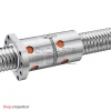مهره بالسکرو دوبل 25 گام 5 ballscrew اچ کیو ام HQM مدل DFU-25-05-T4 (پیچ و مهره cnc سی ان سی) (اورجینال وارداتی)