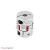 کوپلینگ coupling برند آلفا Alpha شفت ورودی و خروجی 15 قطر 65 مدل SRJ65 ساخت چین (کوپلینگ لاستیکی)