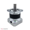 گیربکس 70 خورشیدی سرووموتور HQM اچ کیو ام مدل LB70-040-14 سایز 70 نسبت 1 به 40 شفت ورودی 14 شفت خروجی 16 فلنج مربعی مناسب 400 وات 3000 دور (گیربکس سیاره ای) (اورجینال وارداتی)