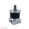 گیربکس 90 خورشیدی سرووموتور HQM اچ کیو ام مدل LE90-005-14-step86 سایز 90 نسبت 1 به 5 شفت ورودی 14 شفت خروجی 22 فلنج گرد مناسب استپ فلنج 86 (نما 34) (گیربکس سیاره ای) (اورجینال وارداتی)
