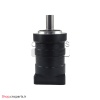 گیربکس 70 خورشیدی سرووموتور HQM اچ کیو ام مدل SE70-100-14 سایز 70 نسبت 1 به 100 شفت ورودی 14 شفت خروجی 16 فلنج گرد مناسب 400 وات 3000 دور (گیربکس سیاره ای) (اورجینال وارداتی)