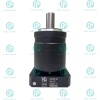 گیربکس 120 خورشیدی سرووموتور HQM اچ کیو ام مدل SE120-025-24 سایز 120 نسبت 1 به 25 شفت ورودی 24 شفت خروجی 32 فلنج گرد مناسب 2 کیلووات 2000 دور (گیربکس سیاره ای) (اورجینال وارداتی)