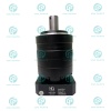 گیربکس 90 خورشیدی سرووموتور HQM اچ کیو ام مدل SE90-100-19 سایز 90 نسبت 1 به 100 شفت ورودی 19 شفت خروجی 22 فلنج گرد مناسب 750 وات 3000 دور (گیربکس سیاره ای) (اورجینال وارداتی)