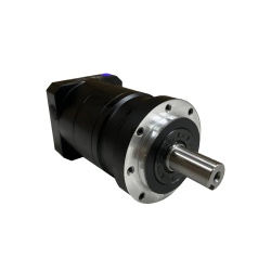 گیربکس 70 خورشیدی سرووموتور HQM اچ کیو ام مدل SE70-050-14 سایز 70 نسبت 1 به 50 شفت ورودی 14 شفت خروجی 16 فلنج گرد مناسب 400 وات 3000 دور (گیربکس سیاره ای) (اورجینال وارداتی)