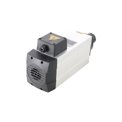 اسپیندل 6 کیلووات hqm اچ کیو ام مدل A060-4038-06 هوا خنک (380V/6KW/ER40/6000RPM) (اورجینال وارداتی)