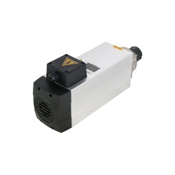 اسپیندل 7.5 کیلووات hqm اچ کیو ام مدل A075-3238-24 هوا خنک (380V/7.5KW/ER32/24000RPM) (اورجینال وارداتی)