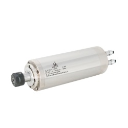 اسپیندل 2.2 کیلووات hqm اچ کیو ام مدل W022-080-2038-24 آب خنک قطر 80 میلی متر (380V/2.2KW/ER20/24000RPM) (اورجینال وارداتی)