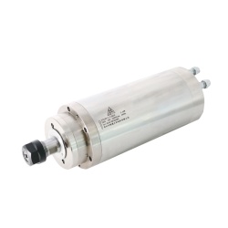 اسپیندل 3.2 کیلووات hqm اچ کیو ام مدل W032-100-2038-24 آب خنک قطر 100 میلی متر (380V/3.2KW/ER20/24000RPM) (اورجینال وارداتی)