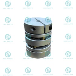 کوپلینگ coupling برند HQM اچ کیو ام شفت ورودی و خروجی 6 قطر 32 مدل HC32-L41 ساخت چین (کوپلینگ دقیق)