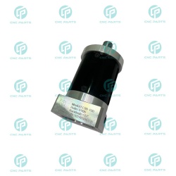 گیربکس 90 خورشیدی سرووموتور HQM اچ کیو ام مدل LE90-100-19 سایز 90 نسبت 1 به 100 شفت ورودی 19 شفت خروجی 22 فلنج گرد مناسب 750 وات 3000 دور (گیربکس سیاره ای) (اورجینال وارداتی)