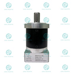 گیربکس 90 خورشیدی سرووموتور HQM اچ کیو ام مدل LE90-015-19 سایز 90 نسبت 1 به 15 شفت ورودی 19 شفت خروجی 22 فلنج گرد مناسب 750 وات 3000 دور (گیربکس سیاره ای) (اورجینال وارداتی)