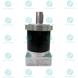 گیربکس 90 خورشیدی سرووموتور HQM اچ کیو ام مدل LE90-064-19 سایز 90 نسبت 1 به 64 شفت ورودی 19 شفت خروجی 22 فلنج گرد مناسب 750 وات 3000 دور (گیربکس سیاره ای) (اورجینال وارداتی)