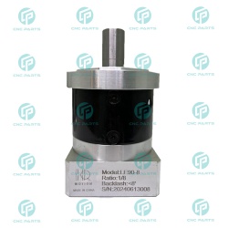 گیربکس 90 خورشیدی سرووموتور HQM اچ کیو ام مدل LE90-008-19 سایز 90 نسبت 1 به 8 شفت ورودی 19 شفت خروجی 22 فلنج گرد مناسب 750 وات 3000 دور (گیربکس سیاره ای) (اورجینال وارداتی)