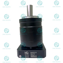 گیربکس 120 خورشیدی سرووموتور HQM اچ کیو ام مدل SE120-015-24 سایز 120 نسبت 1 به 15 شفت ورودی 24 شفت خروجی 32 فلنج گرد مناسب 2 کیلووات 2000 دور (گیربکس سیاره ای) (اورجینال وارداتی)