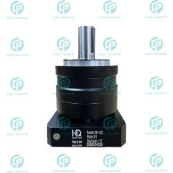 گیربکس 120 خورشیدی سرووموتور HQM اچ کیو ام مدل SE120-003-24 سایز 120 نسبت 1 به 3 شفت ورودی 24 شفت خروجی 32 فلنج گرد مناسب 2 کیلووات 2000 دور (گیربکس سیاره ای) (اورجینال وارداتی)