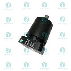 گیربکس 90 خورشیدی سرووموتور HQM اچ کیو ام مدل SE90-100-19 سایز 90 نسبت 1 به 100 شفت ورودی 19 شفت خروجی 22 فلنج گرد مناسب 750 وات 3000 دور (گیربکس سیاره ای) (اورجینال وارداتی)