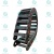 انرژی چین 35 در 100 HQM اچ کیو ام Energy Chain یا انرژی گاید (محافظ کابل) مدل FKS اف کا اس R75 ابعاد داخلی 35×100 ابعاد خارجی 50×120 (انرژی چین اف کا اس)
