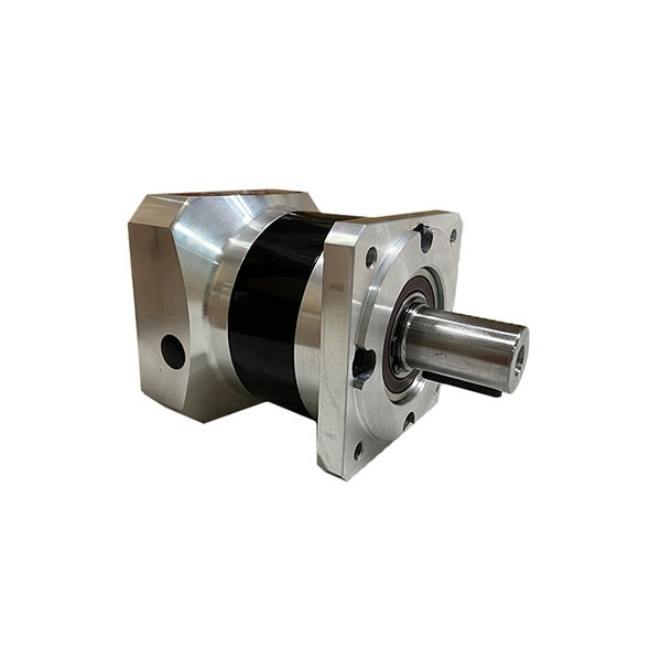 گیربکس 120 خورشیدی سرووموتور HQM اچ کیو ام مدل LB120-008-24 سایز 120 نسبت 1 به 8 شفت ورودی 24 شفت خروجی 32 فلنج مربعی مناسب 2 کیلووات 2000 دور (گیربکس سیاره ای) (اورجینال وارداتی)