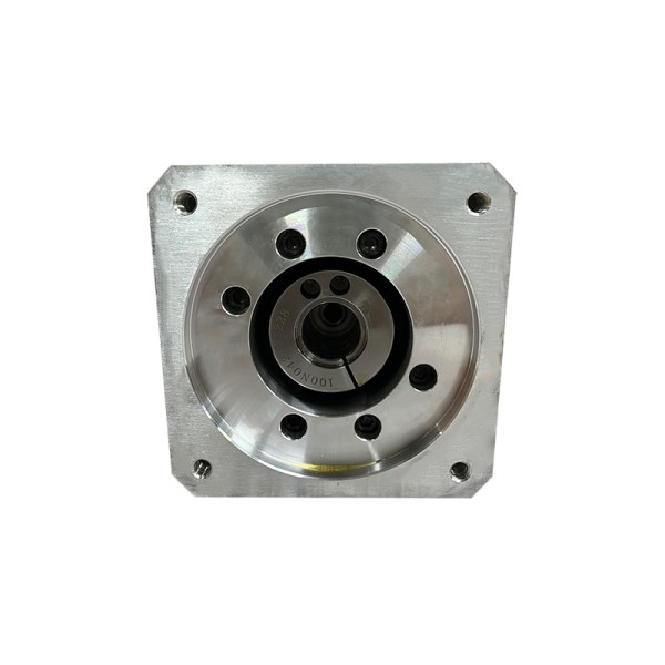 گیربکس 120 خورشیدی سرووموتور HQM اچ کیو ام مدل SE120-100-24 سایز 120 نسبت 1 به 100 شفت ورودی 24 شفت خروجی 32 فلنج گرد مناسب 2 کیلووات 2000 دور (گیربکس سیاره ای) (اورجینال وارداتی)