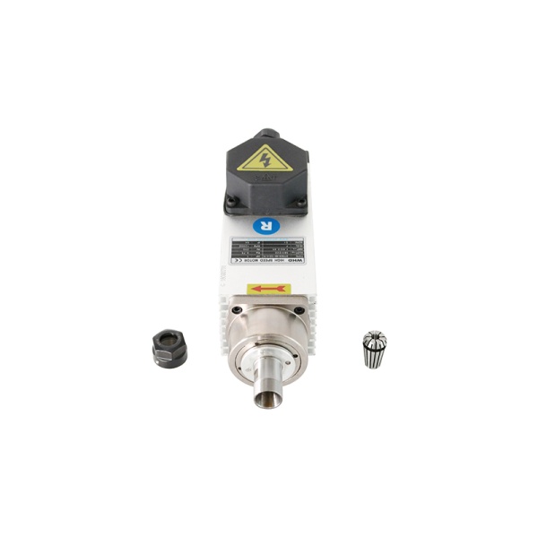 اسپیندل 750 وات hqm اچ کیو ام مدل A007-1622-18 هوا خنک (220V/0.75KW/ER16/18000RPM) (اورجینال وارداتی)