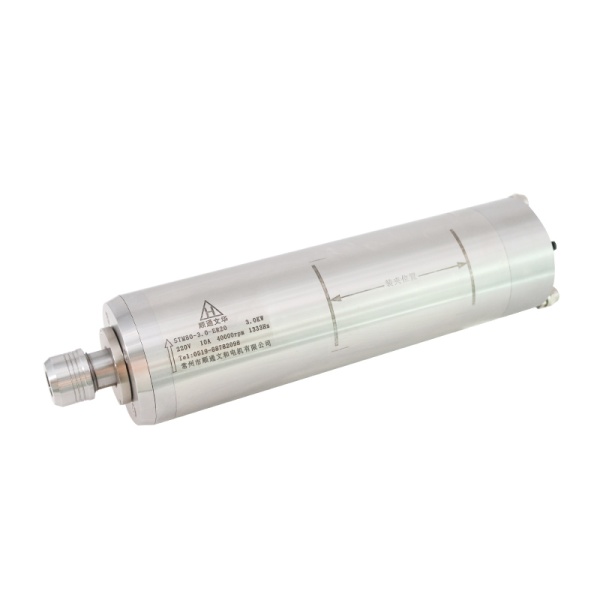 اسپیندل 4 کیلووات hqm اچ کیو ام مدل W040-100-2038-24 آب خنک قطر 100 میلی متر (380V/4KW/ER20/24000RPM) (اورجینال وارداتی)