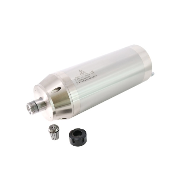 اسپیندل 5.5 کیلووات hqm اچ کیو ام مدل W055-125-3238-24 آب خنک قطر 125 میلی متر (380V/5.5KW/ER32/24000RPM) (اورجینال وارداتی)