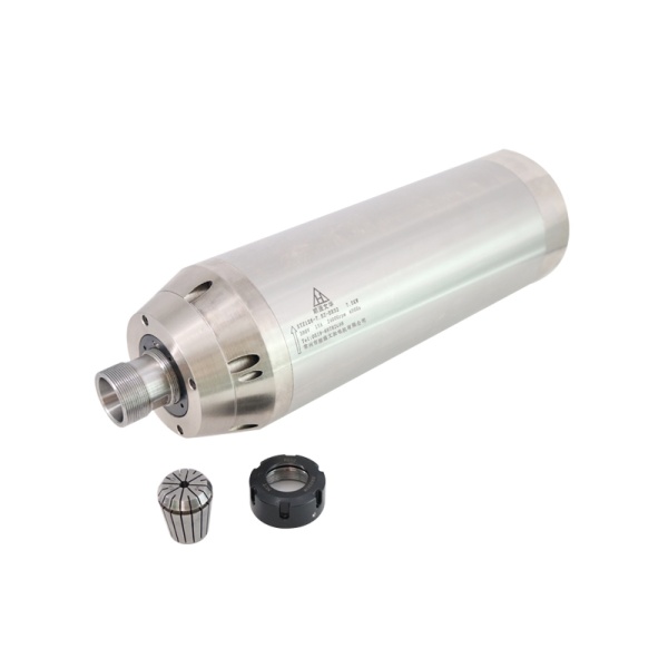 اسپیندل 6.5 کیلووات hqm اچ کیو ام مدل W065-125-2538-24 آب خنک قطر 125 میلی متر (380V/6.5KW/ER25/24000RPM) (اورجینال وارداتی)