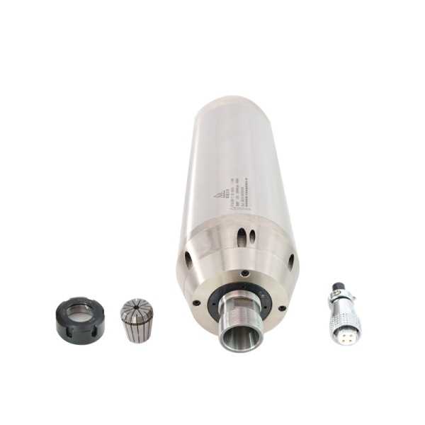 اسپیندل 6.5 کیلووات hqm اچ کیو ام مدل W065-125-2538-24 آب خنک قطر 125 میلی متر (380V/6.5KW/ER25/24000RPM) (اورجینال وارداتی)