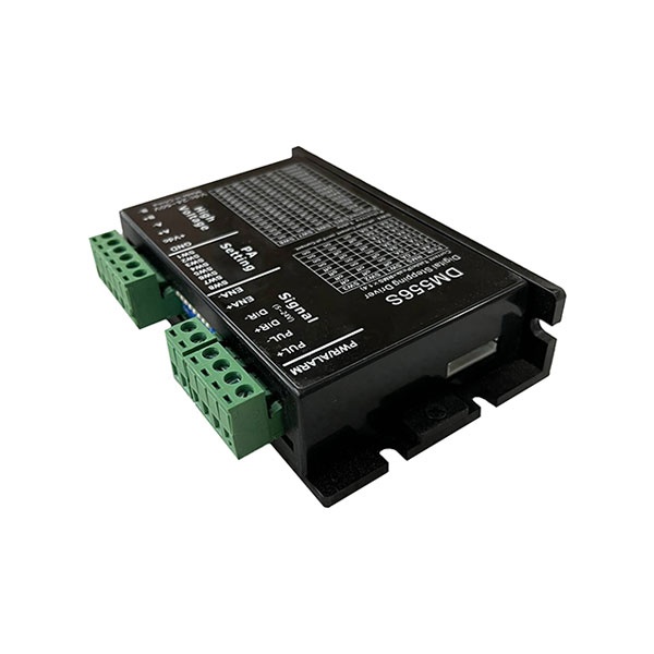 استپ درایو دو فاز 5.6 آمپر 24V--60V DC اچ کیو ام hqm مدل DM556 مخصوص موتورهای 4 تا 45 کیلوگرم استپ موتور 42HS04 تا 86HS45 (اورجینال وارداتی)