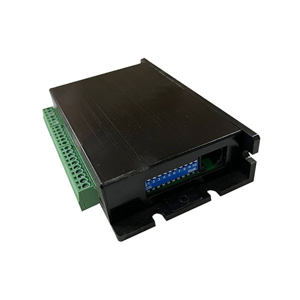استپ درایو دو فاز 7.2 آمپر hqm اچ کیو ام انکودردار مدل TS808C مخصوص موتورهای 45 تا 85 کیلوگرم انکودردار 60HS30+EN~86HS120+EN (هیبدرید سروو درایور) (اورجینال وارداتی)