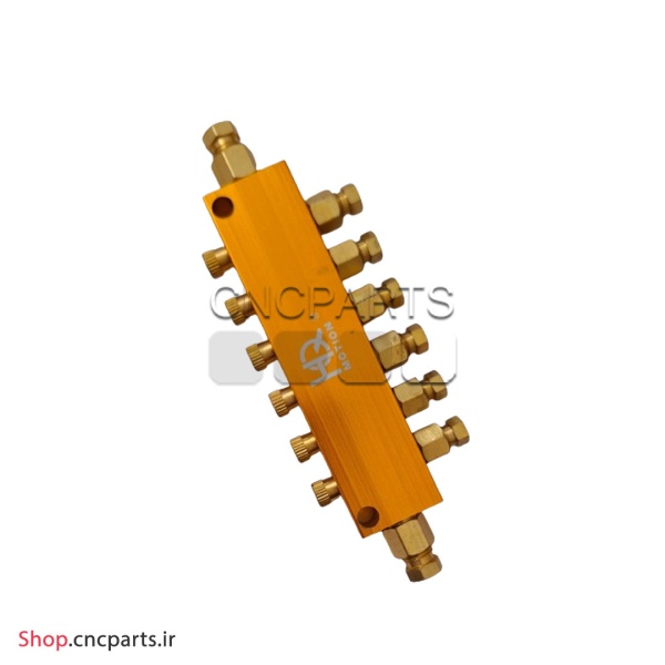 تقسیم روغن کاری 2 ورودی 6 خروجی