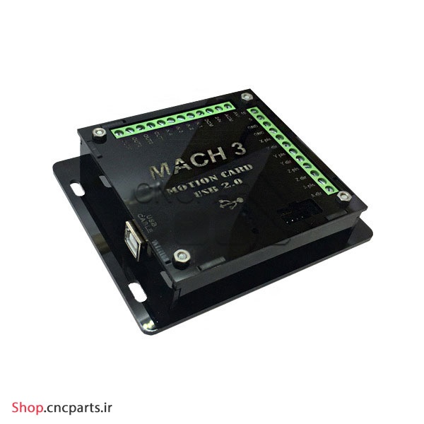 کنترلر cnc سی ان سی mach3 مچ تری 4 axis چهار محور USB black board 
