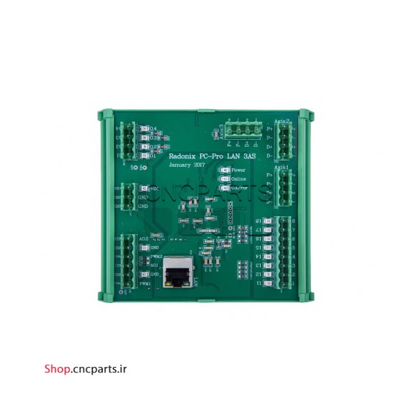 کنترلر controller cnc سی ان سی Radonix رادونیکس سه محور 3 axis مدل PC-Pro LAN 3AS (کنترلر با سه محور فعال)