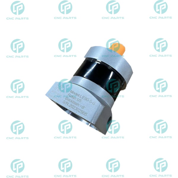 گیربکس 90 خورشیدی سرووموتور HQM اچ کیو ام مدل LE90-005-16-step86 سایز 90 نسبت 1 به 5 شفت ورودی 16 شفت خروجی 22 فلنج گرد مناسب استپ فلنج 86 (نما 34) (گیربکس سیاره ای) (اورجینال وارداتی)
