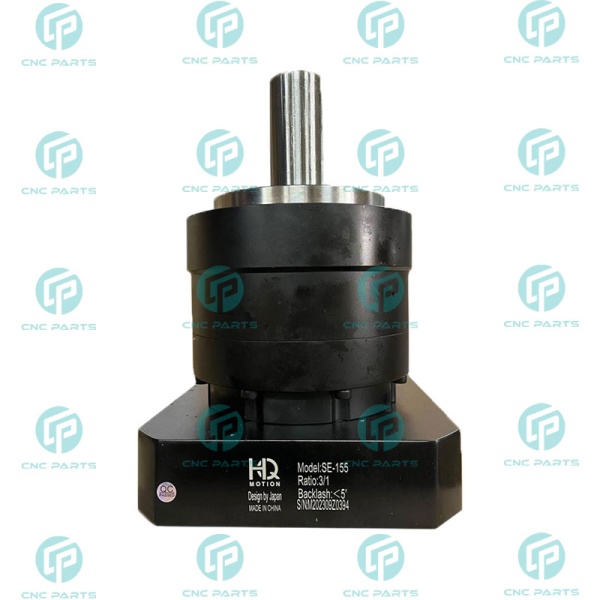 گیربکس 155 خورشیدی سرووموتور HQM اچ کیو ام مدل SE155-003-42 سایز 155 نسبت 1 به 3 شفت ورودی 42 شفت خروجی 40 فلنج گرد مناسب 7.5 کیلووات 1500 دور (گیربکس سیاره ای) (اورجینال وارداتی)