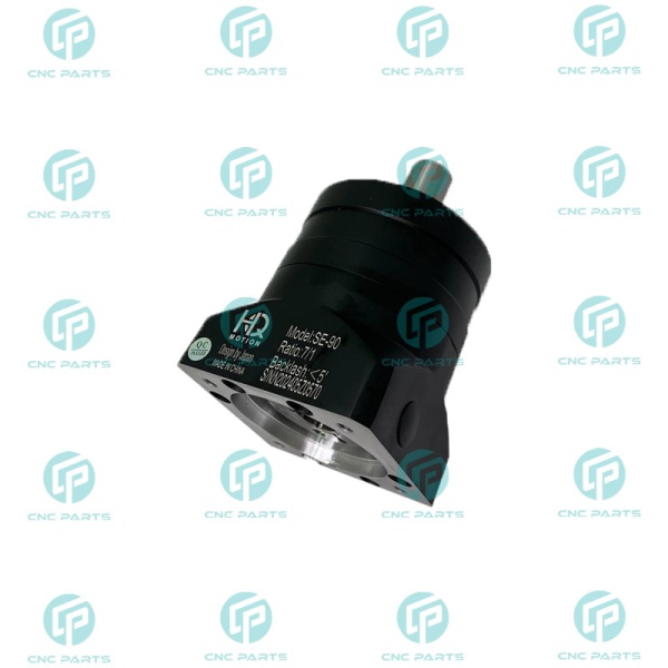 گیربکس 90 خورشیدی سرووموتور HQM اچ کیو ام مدل SE90-007-19 سایز 90 نسبت 1 به 7 شفت ورودی 19 شفت خروجی 22 فلنج گرد مناسب 750 وات 3000 دور (گیربکس سیاره ای) (اورجینال وارداتی)