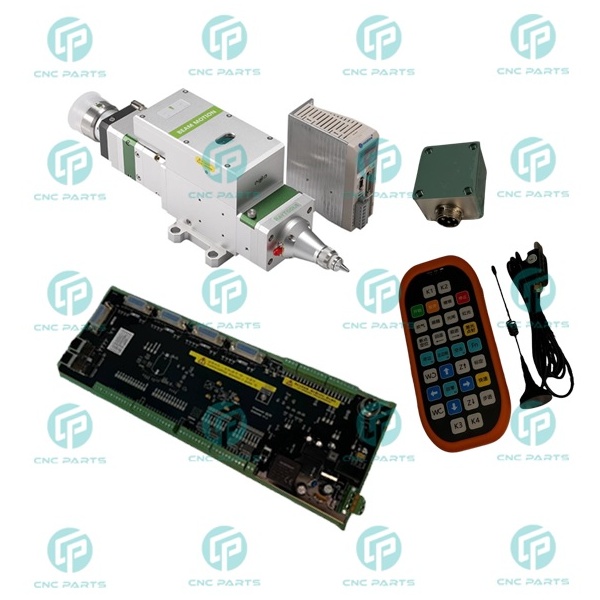 پک کنترلر X3S به همراه هد برش لیزر فایبر ری تولز مدل Raytools BMH110 (درایور لیدشاین leadshine)