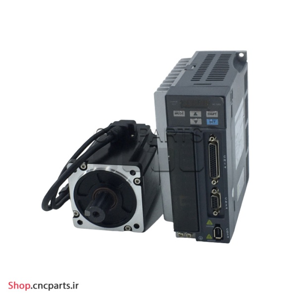 سروو موتور 750w وات alpha آلفا ترمزدار 3000 دور rpm مدل CMA-C2080719-B کد درایو SD-F-0721
