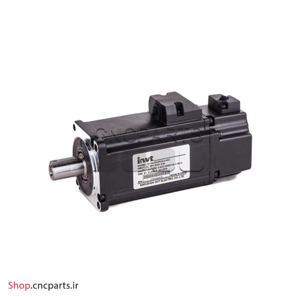 سروو موتور 400 وات اینوت invt با دور 3000 RPM کد درایو DA180-S2R8SG0 کد موتور SV-TH06-0R4G-2-RA0-8000*