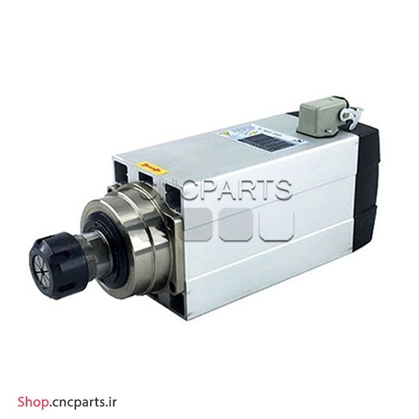 اسپیندل 12 کیلووات hqm اچ کیو ام مدل A120-4038-18 هوا خنک (380V/12KW/ER40/18000RPM) (اورجینال وارداتی)