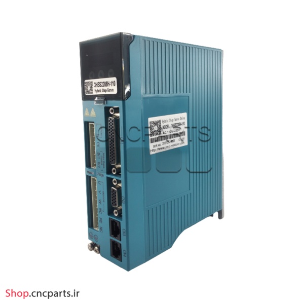 استپ درایو سه فاز 8 آمپر JMC انکودردار مدل 3HSS2208H مخصوص موتور انکودردار 300 کیلوگرم 130J12205EC دارای پنل دیجیتال (هیبدرید سروو درایور) (اورجینال وارداتی)
